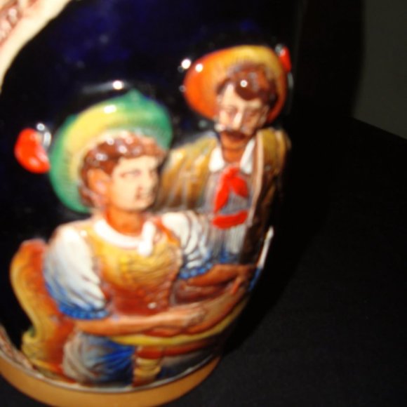 Original KING BEER STEIN Beer Mug Draft Beer Pottery Mug Barware Cup - Picture 3 of 5